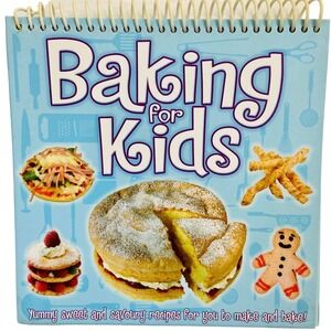 Baking for Kids Cookbook Spiral Bound Easel Stand Sweet Savoury Recipes 2010